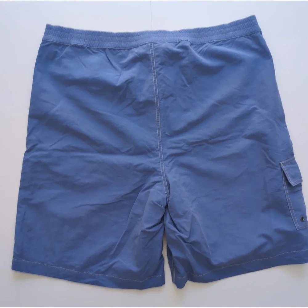 Vintage Polo Ralph Lauren Board Shorts Mens XL Blue Unlined Beach Casual Shorts